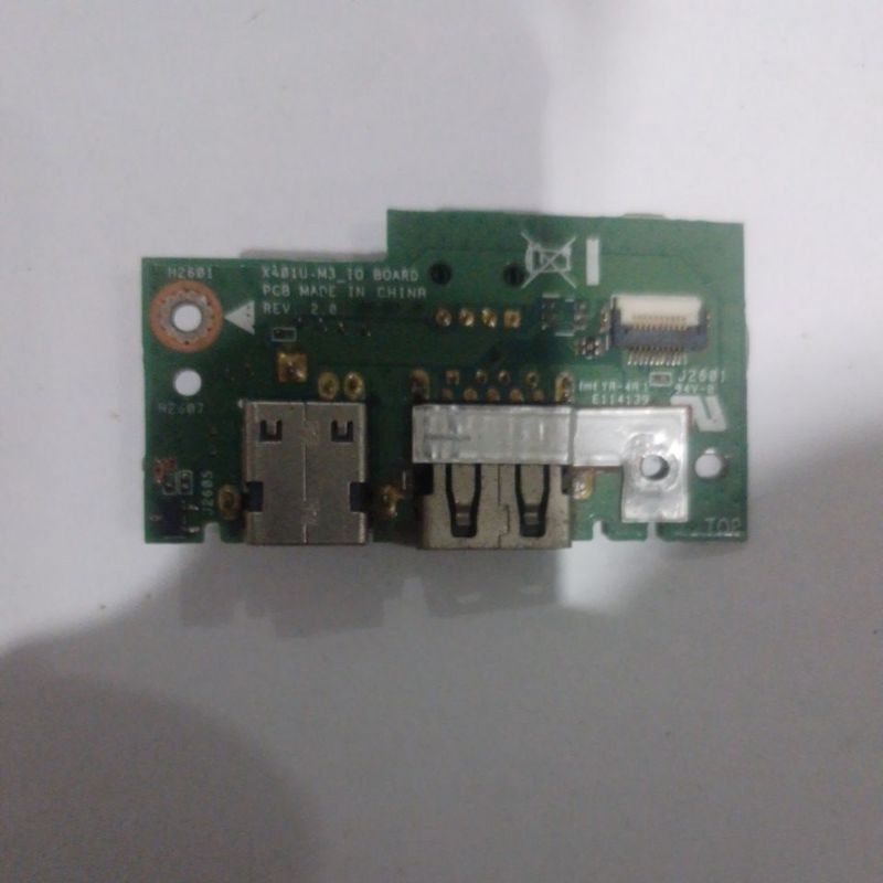 board USB konektor Jack power DC charger laptop asus X401 x401A X401U