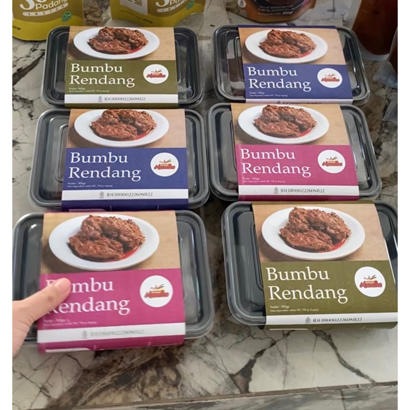 

Boemboe Mandhe Bumbu Rendang Instan Komplit 150gr untuk 500gr Daging