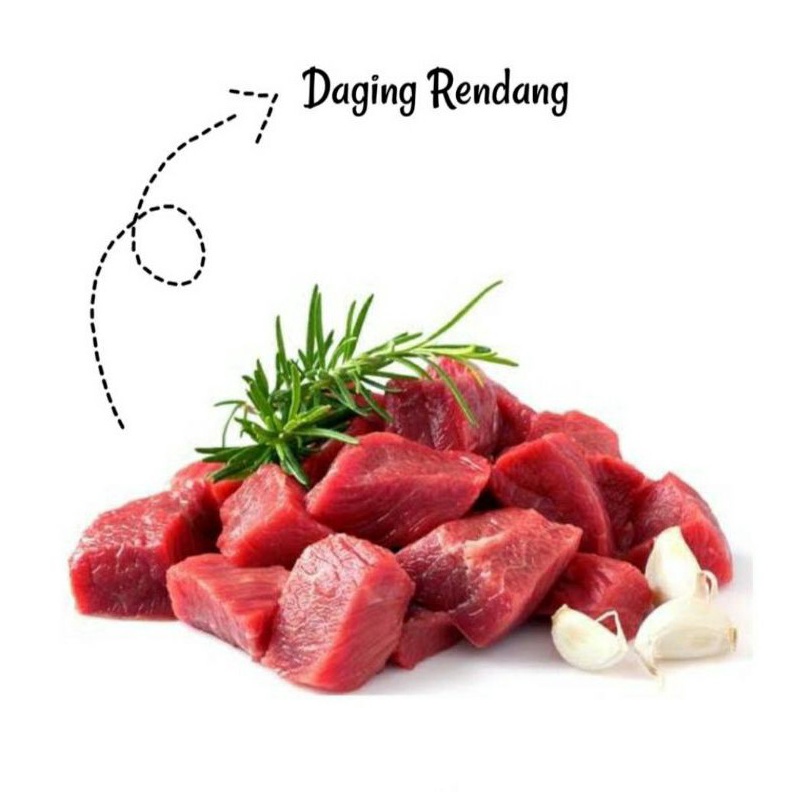 

BIG SALE DAGING RENDANG 5 gram buruan