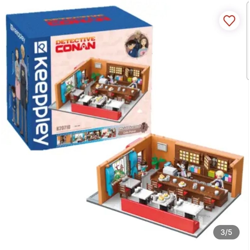 Keeppley Set Detective Conan Coffee Shop