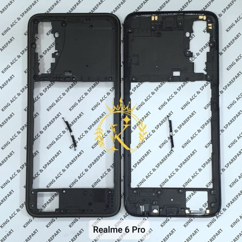 TULANG CASING BELAKANG RANGKA CASING BELAKANG BAZEL CASING OPPO REALME 6 PRO REALME 6PRO