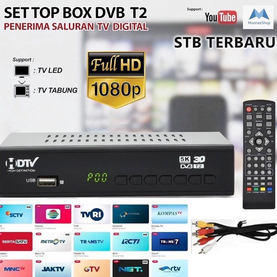 Set Top Box Tv Digital Receiver TV Digital DVB T2 STB TV DIGITAL HDTV  Sale
