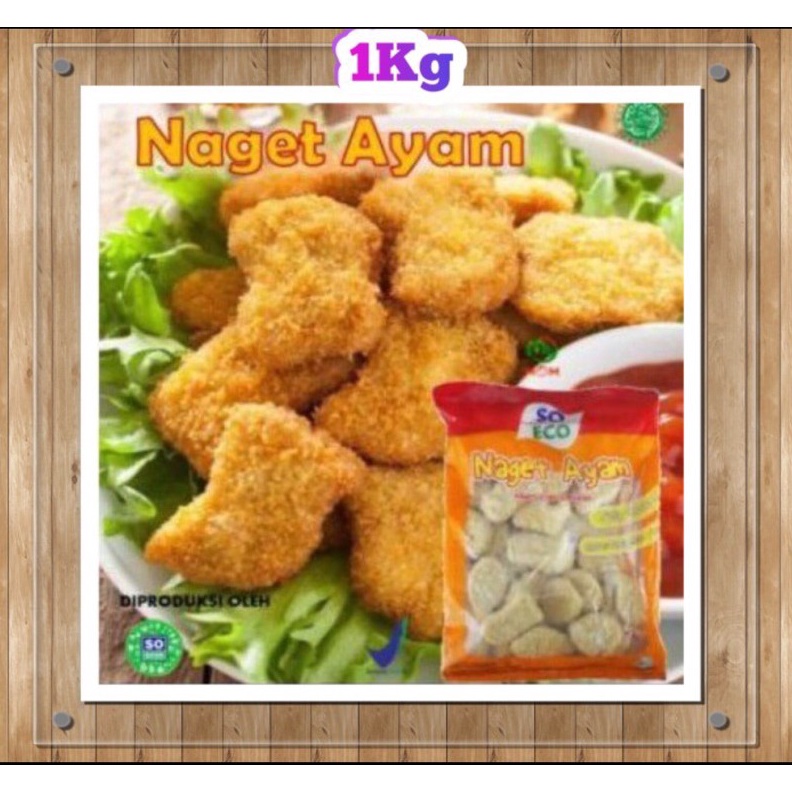 

FLASH SALE So Eco Naget Ayam 1 Kg So Good serbuuu