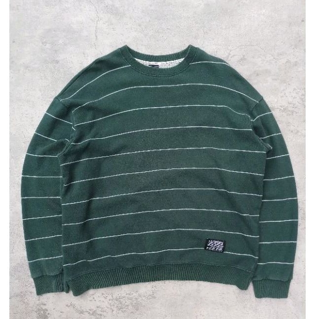 CREWNECK F.ILLUMINATE SECOND | CREWNECK GEMOY | CREWNECK OVERSIZE | HIJAU BOTOL