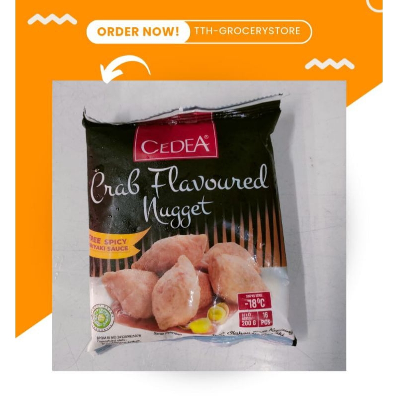 

CEDEA CRAB NUGGET 200 GR STEAMBOAT