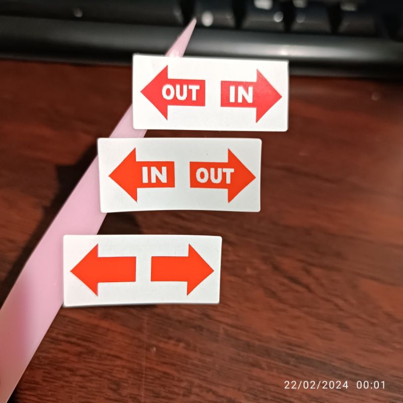 

Sticker Tanda Panah Penunjuk Arah Pemasangan Kran Air Perkakas Rumah Tangga