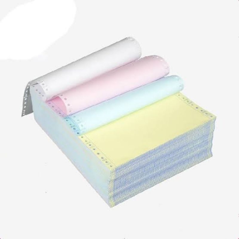 

KERTAS CONTINUOUS FORM RANGKAP 1 2 3 4 (9 1/2" x 11” / 2) WARNA