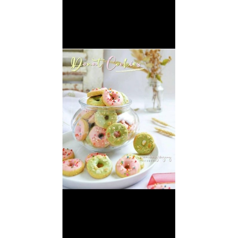 

Kue kering donat imut berat toples 250gr