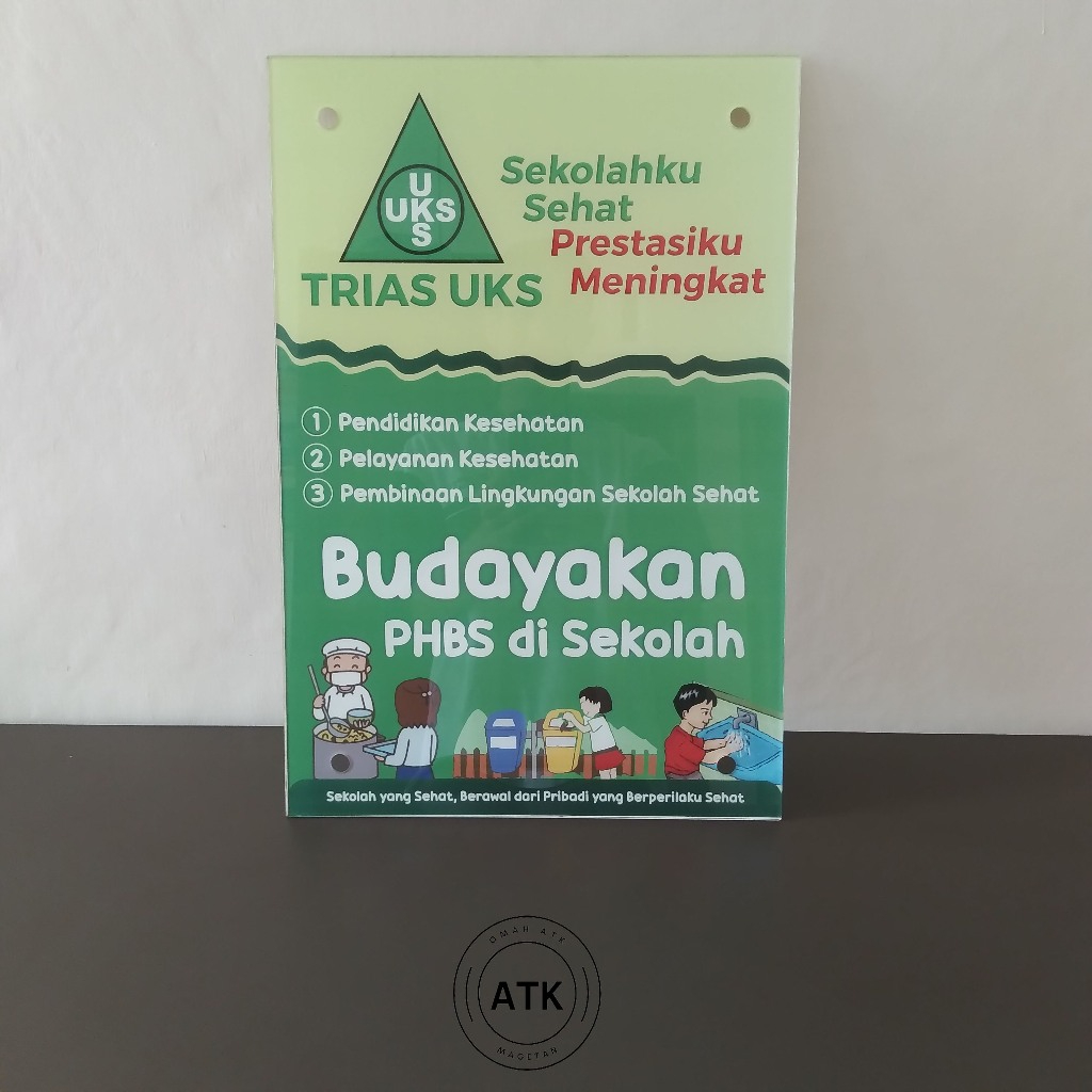 

Akrilik UKS - Trias UKS - PHBS Disekolah