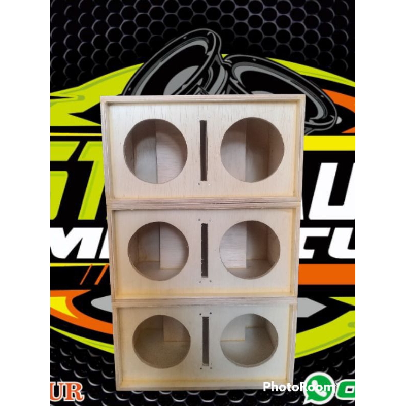 BOX SPEAKER 4 INCH SUBWOOFER DOUBLE