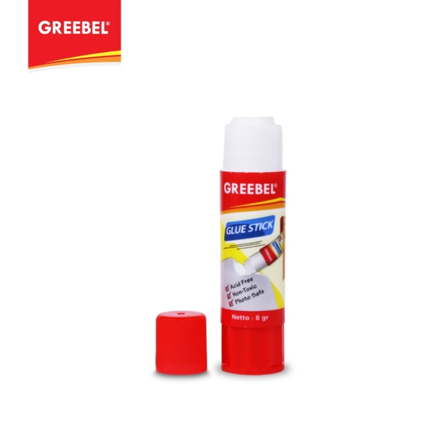 

Glue Stick Lem Stik Kertas 8gr Greebel (Per Pcs)