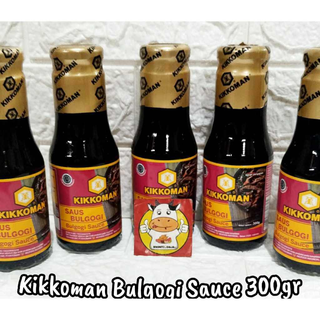 

KIKKOMAN SAUS BULGOGI 300GR-FROZEN FOOD-BRONTZ JOGJA