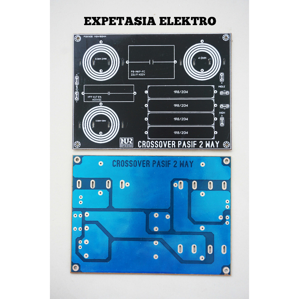 PCB CROSSOVER PASIF 2 WAY