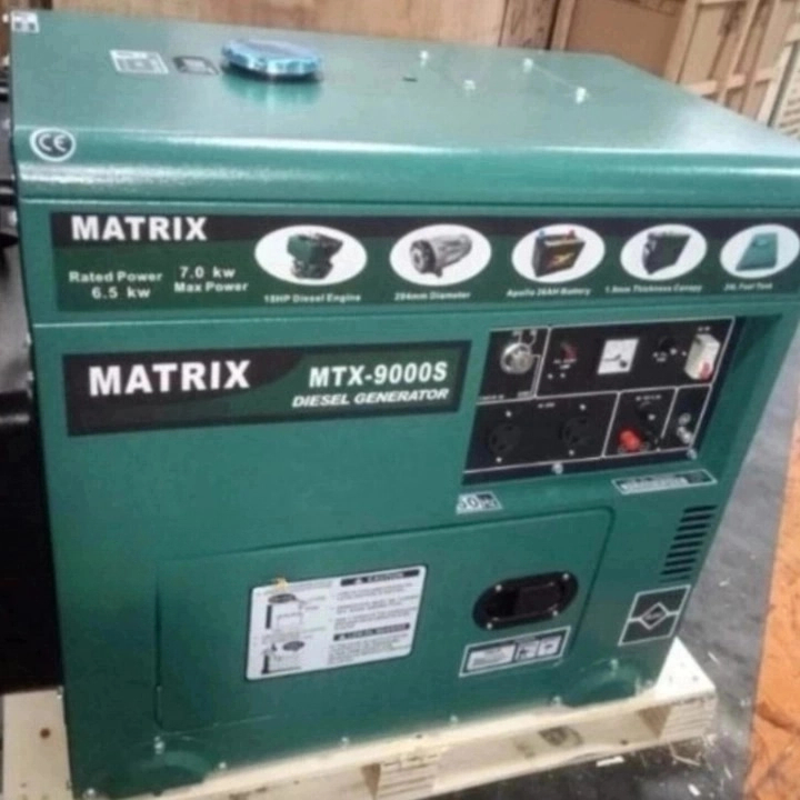 Genset Silent 7000 Watt MATRIX MTX-9000-S Generator Diesel Solar