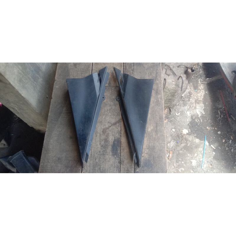 BOX SAMPING KANAN KIRI SATUSET AKI MOTOR FOR YAMAHA VIXION KS SIAP PAKAI