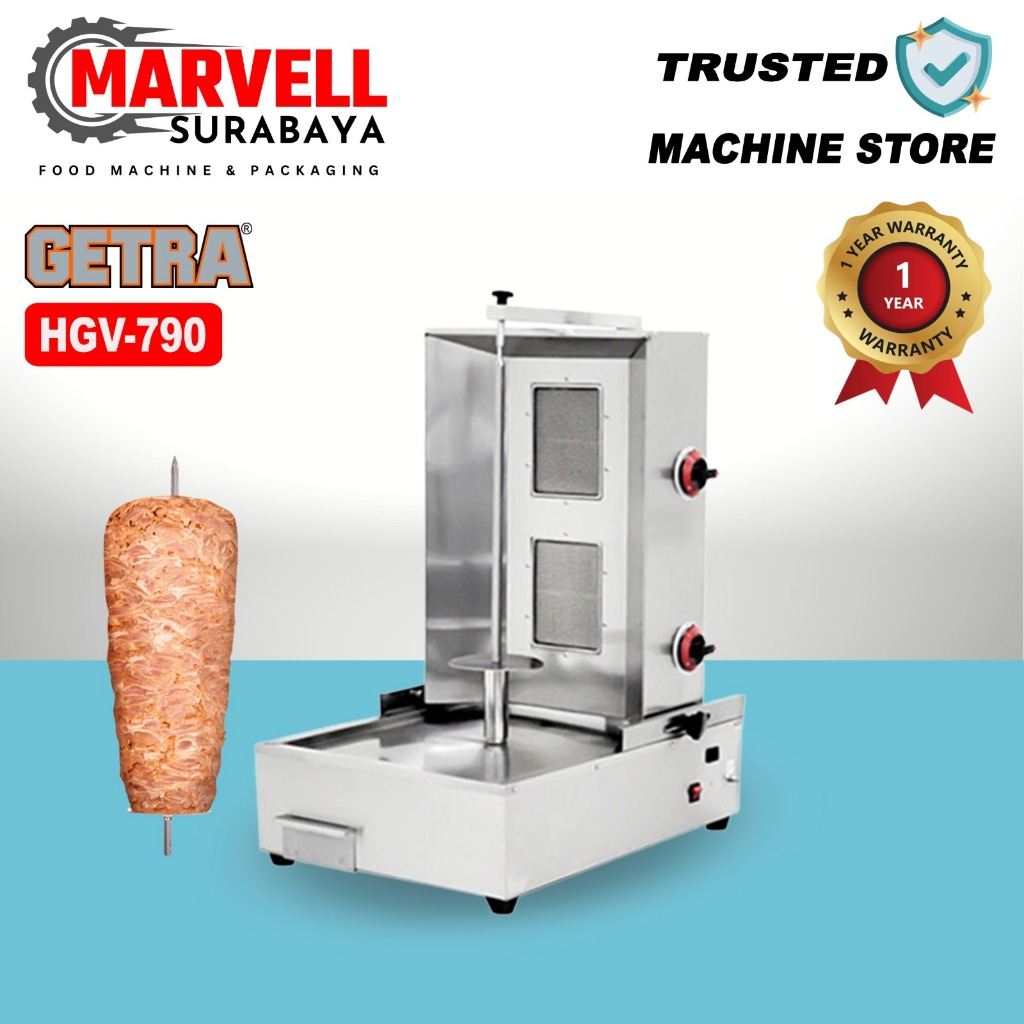 ALAT PANGGANG DAGING KEBAB HGV-790 MESIN PEMANGGANG KEBAB GETRA