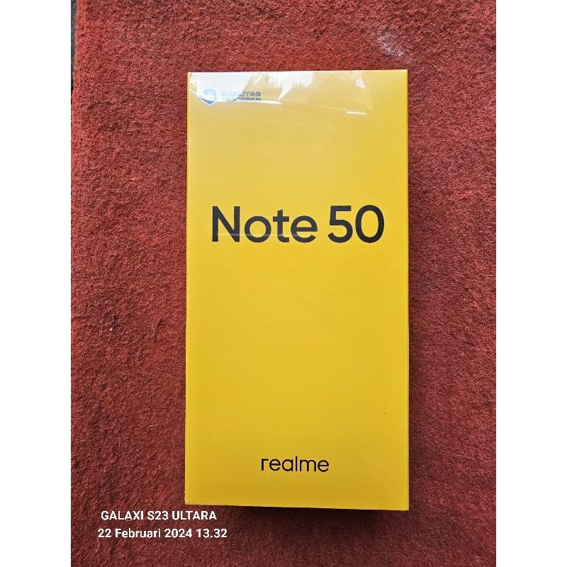 REALME NOT 50 4/64 BARU