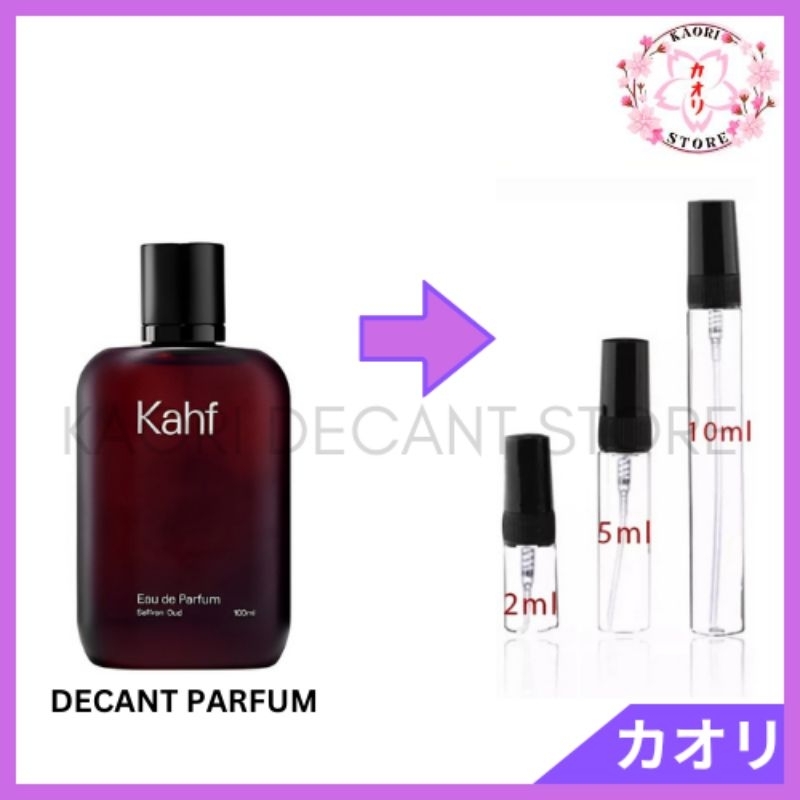 Decant Parfum Kahf Saffron Oud EDP