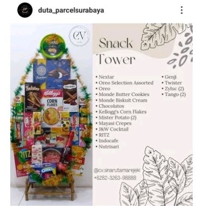 

Parcel Lebaran/idul fitri/Hampers natal DP'05