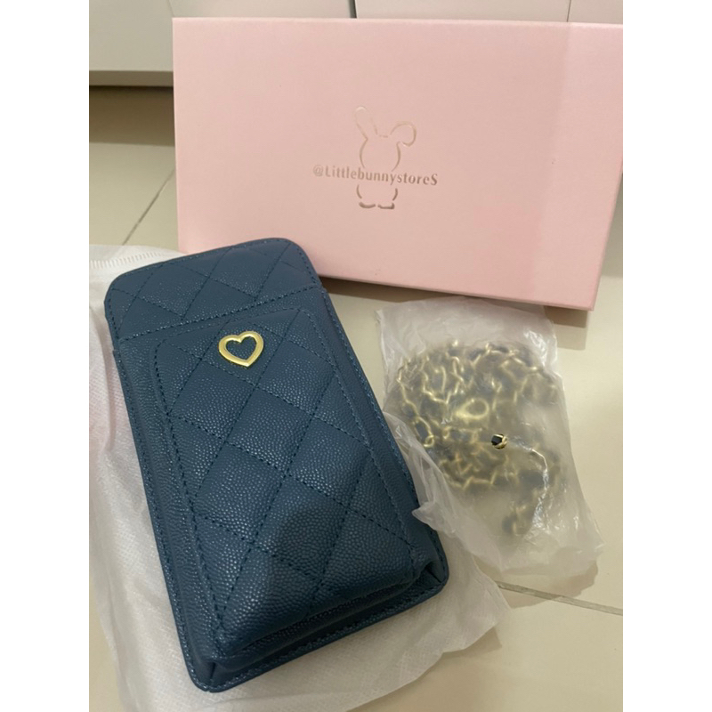 READY New Tas Littlebunny Phone Bag PU Bluenuit Original Little Bunny Store Bkk Thailand