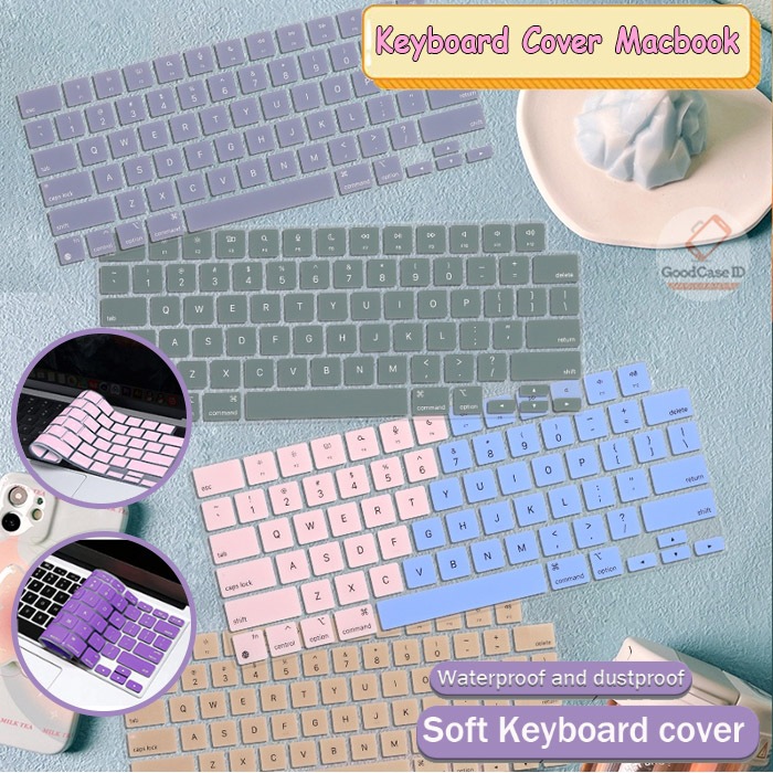 Macbook Air 13 13.3 A1278 / A1369 / A1466/ A1502 / A1425 / A1398 / A1286 Keyboard Cover Color Softca