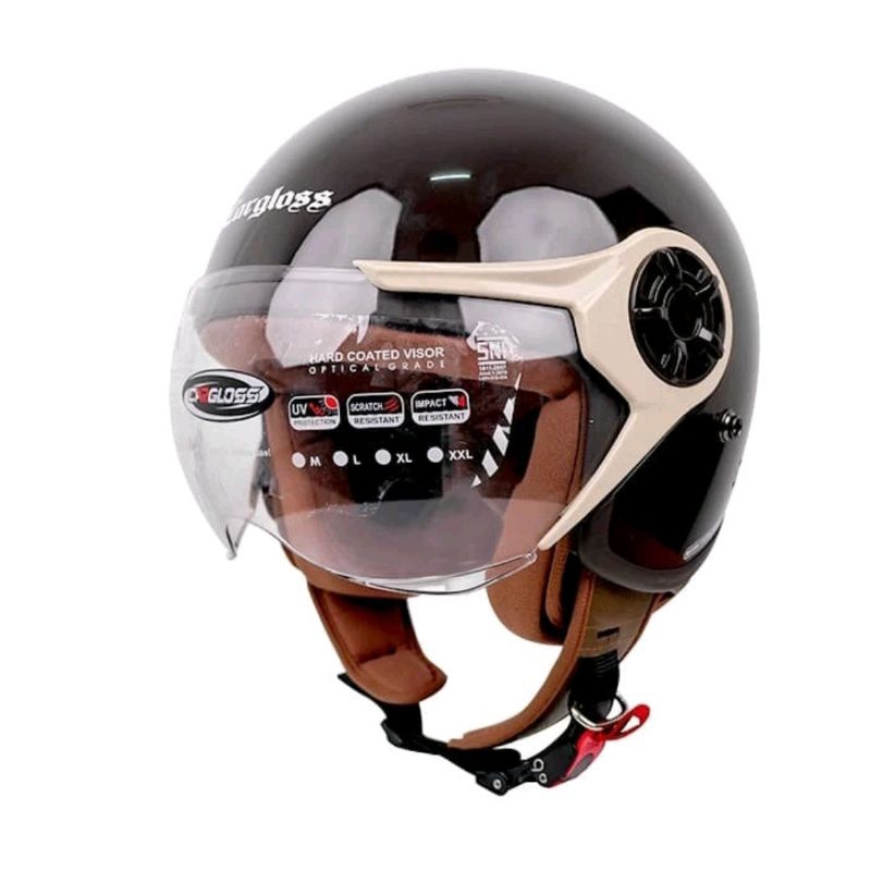 HELM CARGLOSS YRH HIJAB ESPRESO BROWN HELM CARGLOSS HIJAB