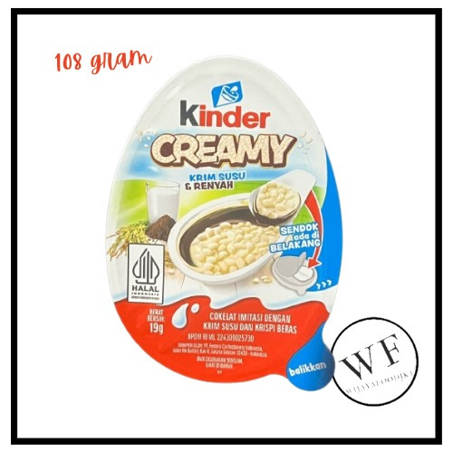 

Kinder joy Creamy milky & Crunchy / Chocolate hazel with crispy rice