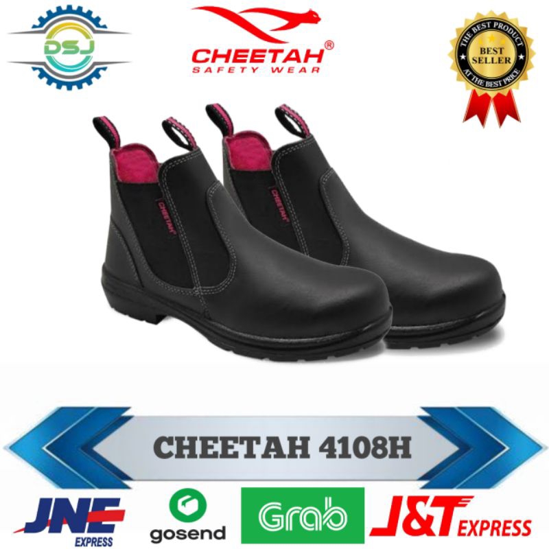Sepatu Safety Cheetah 4108 h Women - Sepatu Safety Kerja Cheetah Original wanita