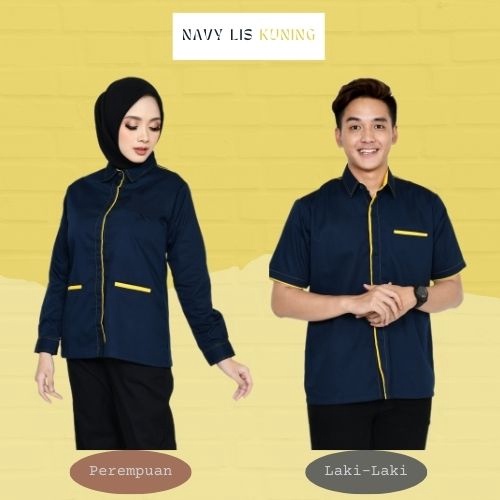 Star Baju Seragam Pria dan WanitaKemeja Lengan Pendek PriaSeragam Lengan Panjang WanitaBaju Kerja Ka