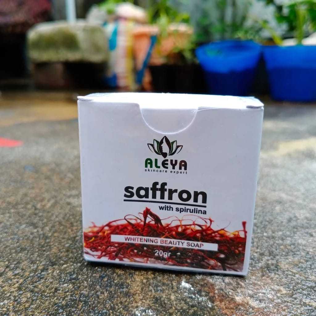 Sabun Saffron Aleya safron userratu- sabun KEFIR - SABUN COLLAGEN safron plus spirulina bpom