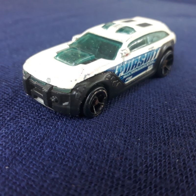 Diecast Loose Hot Wheels HW Pursuit Putih