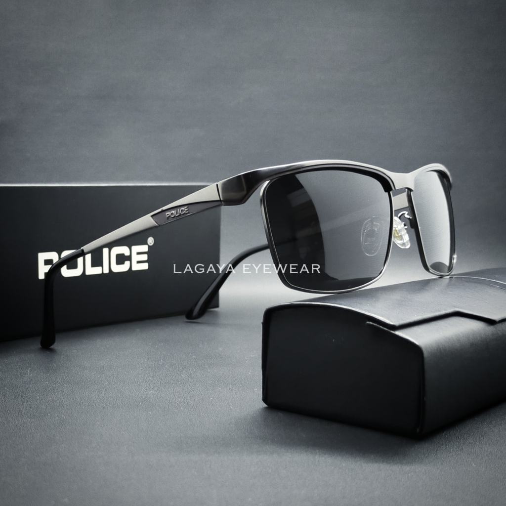 KACAMATA POLARIZED TERBARU POLICE 7868 POLARIZED ANTISILAU ANTIRADIASI OUTDOOR INDOOR