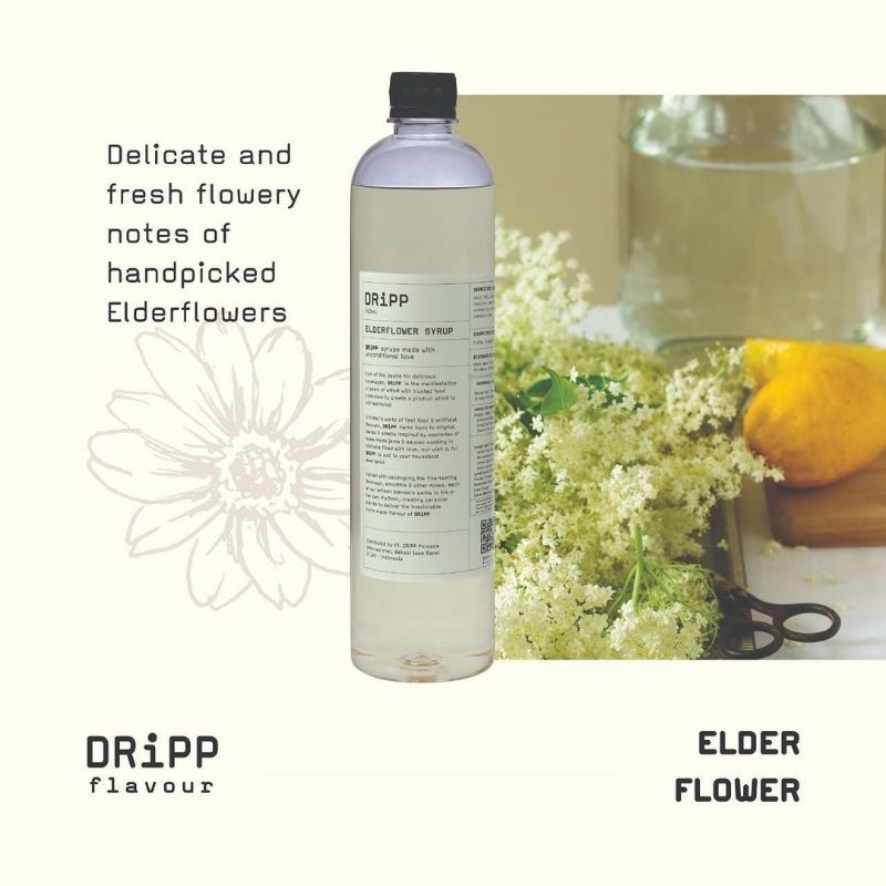 

Dripp Syrup Elder Flower 760ml