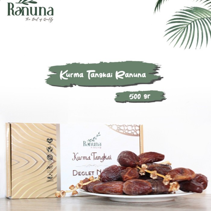 

Kurma Tangkai Ranuna Tunisia Temora 500 gr