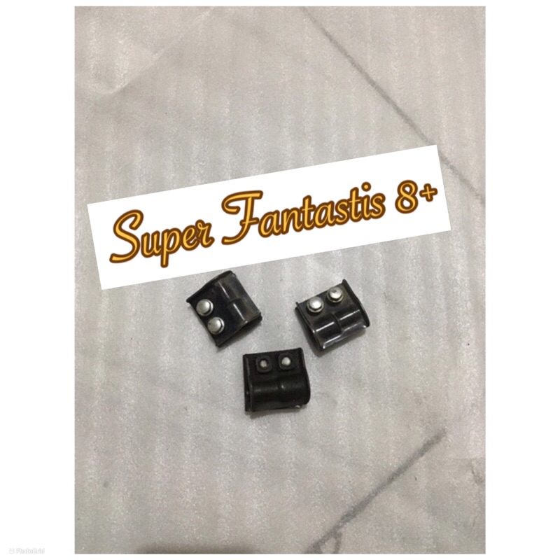 Clamp brake hose Braket selang rem depan Kawasaki KLX Dtracker New 150 BF SE Xtreme ori original bra