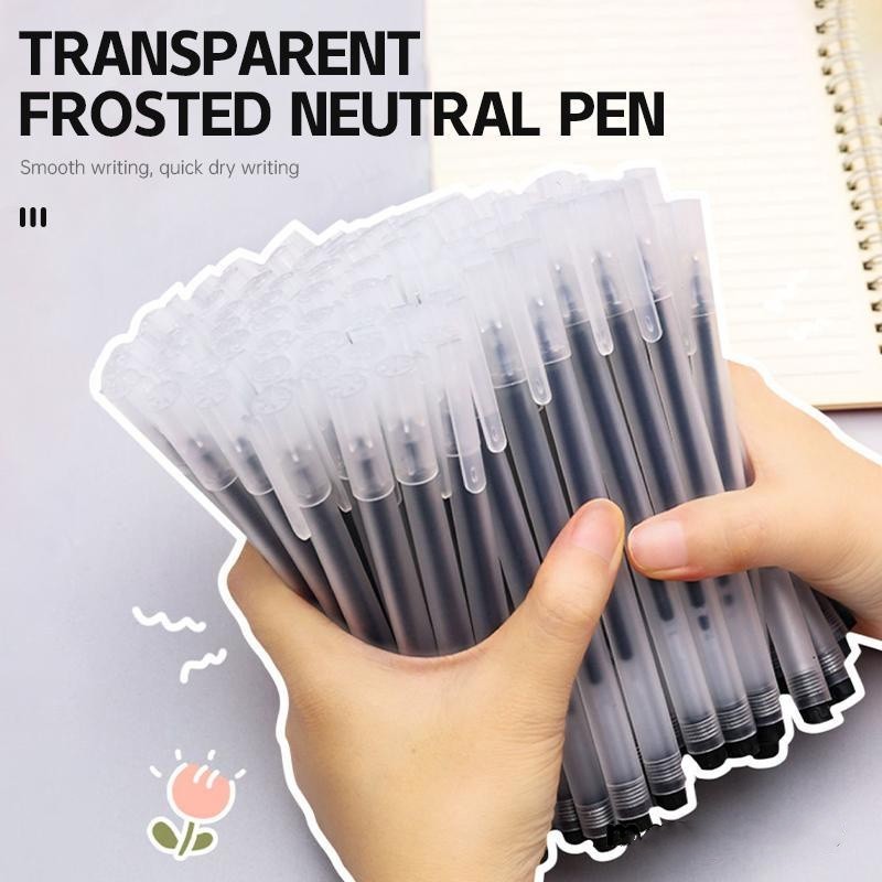 

Eghrerr Gel Pen /Pulpen Gel 0.5mm Kapasitas Tinta 800 Meter Penulisan Halus