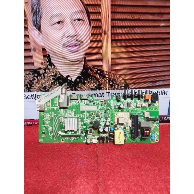 MB MAINBOARD PHILIPS 40PFT5063/70 MOTHERBOARD KOMPONEN ELEKTRONIK TV LED PHILIPS 40PFT5063