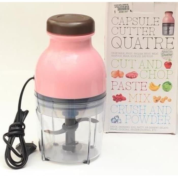 Blender Capsule Listrik Cutter Quatre / Blender Bentuk Kapsul Serbaguna blender mini blender listrik