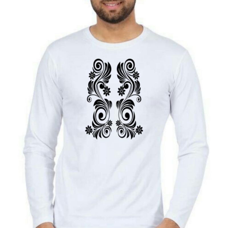 BAJU KAOS LENGAN PANJANG MOTIF KOKO