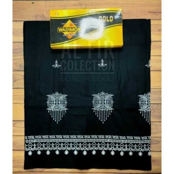 AL-FIR,SARUNG PINTU ACEH WADIMOR BORDIR BERKUALITAS DAN ELEGAN/SARUNG MOTIF BUNGA/SARUNG MOTIP BALI/