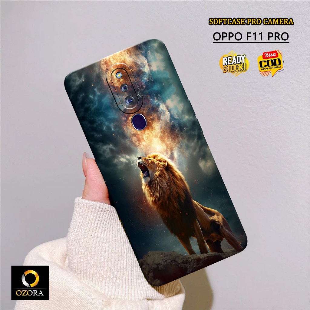 OZORA - Case Oppo F11 Pro Terbaru - Fashion Case BINATANG - Casing Oppo F11 Pro - Softcase Oppo F11 