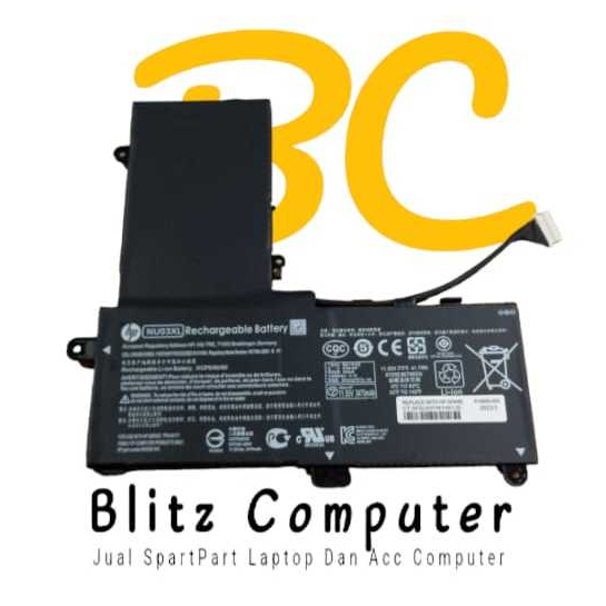 Baterai Laptop HP Pavilion X360 11-AB002NIA AB030TU TPN-C128 NU03XL