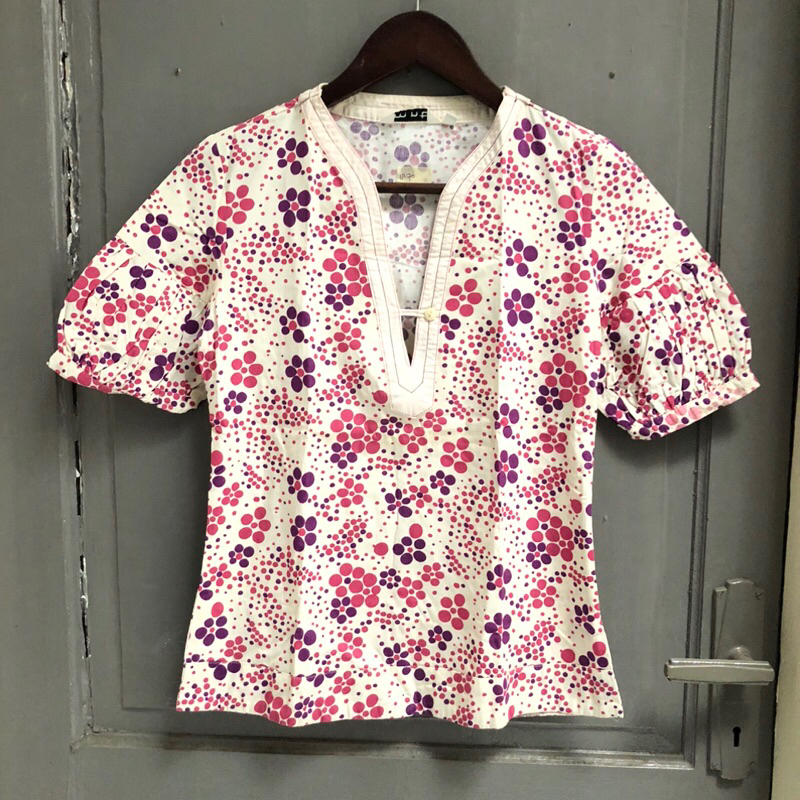 Blouse wanita mint (preloved)