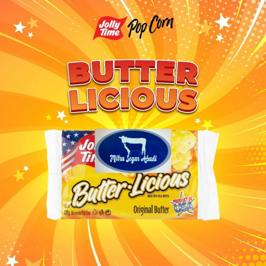 

JOLLY TIME Popcorn Butter Licious 100gr