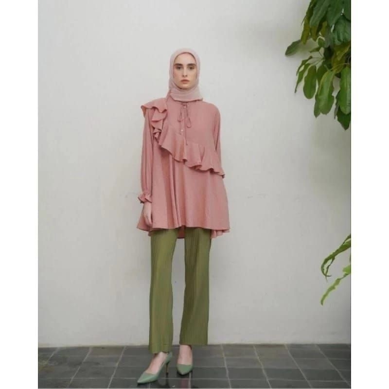 (NEW) Haaya shirt mauve Aleza Label