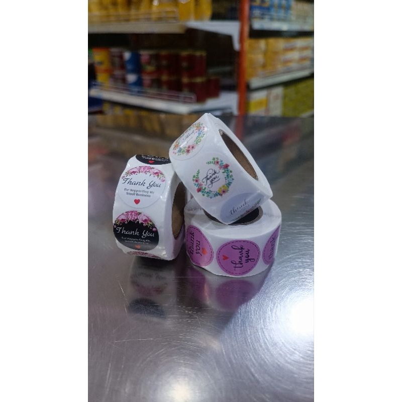 

Stiker Label Thankyou