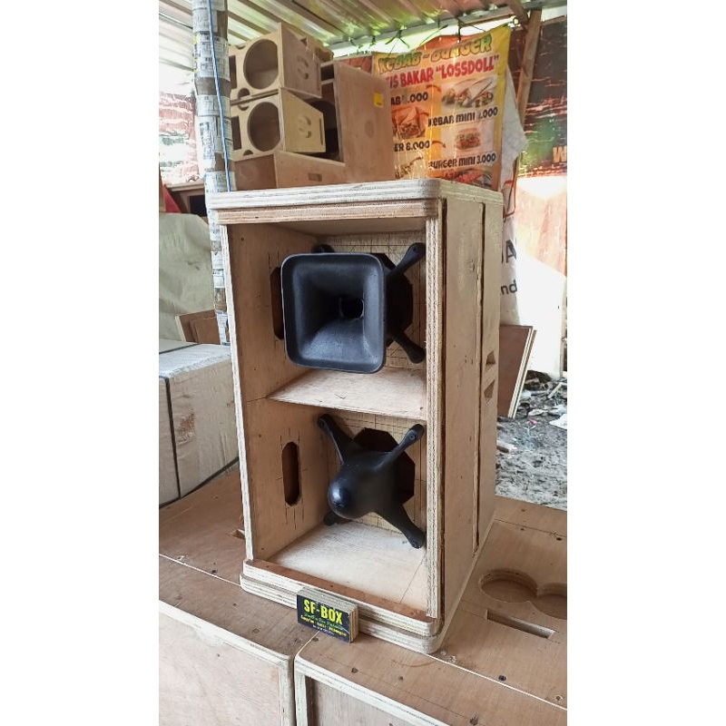 BOX T24N 6 inch dobel bok t24n tebal 18mm ( SF-PRO)