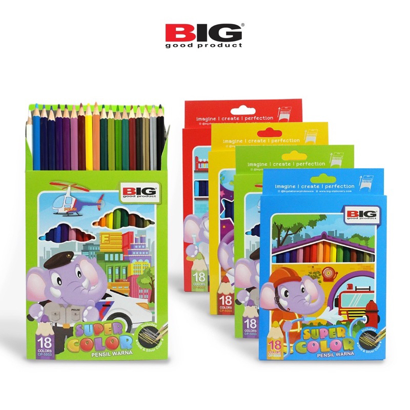 

Pensil Warna BIG ( isi 18 )