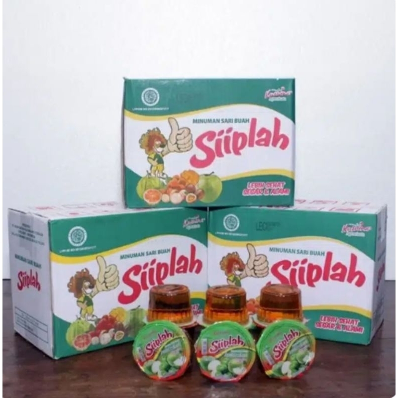 

Minuman Sari Buah Siiplah Apel 120Ml (32 Cup)