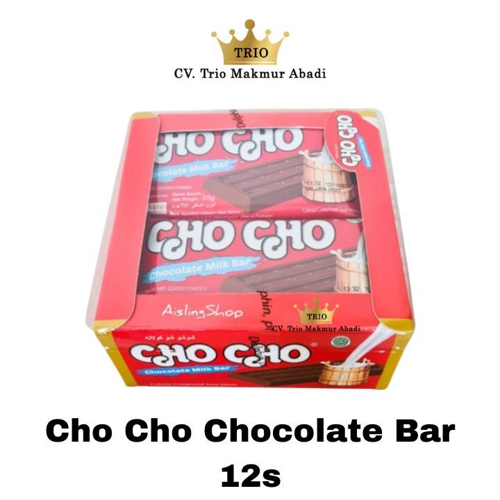 

Cho cho chocolate bar isi 12 pcs